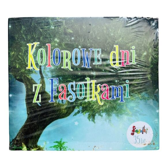 Kolorowe dni z Fasolkami Zespol Dzieciecy Fasolki 2018 Polish Kids SEALED NEW CD - Picture 1 of 4